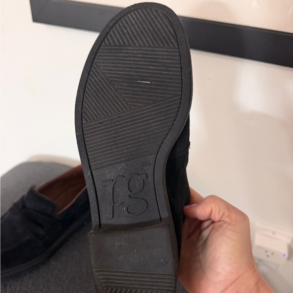 Paul Green Dark Suede Loafers - Picture 6 of 13